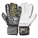 Luvas de Goleiro Poker Campo Training Wave - Infantil CINZA/AMARELO