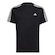 Camiseta adidas Essentials 3-Stripes - Infantil PRETO/BRANCO