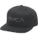 Boné Aba Reta Rvca Twill Ii S24 /Charcoal - Snapback - Adulto PRETO
