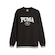 Blusão de Moletom Puma Squad Crew - Masculino PRETO/BRANCO