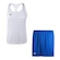 Kit Camiseta Regata Penalty X + Calção - Feminino BRANCO/AZUL