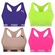 Kit Tops Puma Nadador sem Costura - 4 Unidades - Feminino ROSA/VERDE
