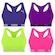 Kit Tops Puma Nadador sem Costura - 4 Unidades - Feminino ROXO/VERDE