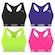 Kit Tops Puma Nadador sem Costura - 4 Unidades - Feminino PRETO/VERDE