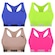Kit Tops Puma Nadador sem Costura - 4 Unidades - Feminino VERDE/AZUL