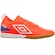 Chuteira Futsal Umbro Adamant Club - Adulto LARANJA/AZUL