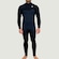 Long John Billabong Revolution Full 32mm Chest Zip - Masculino PRETO