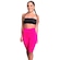 Bermuda de Ciclista Mvb Modas Suplex Cintura Alta Fitness - Feminina ROSA