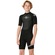 Short John Rip Curl Omega 2Mm Springsuit Back Zip Black - Infantil PRETO
