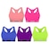 Kit Tops Puma Nadador sem Costura - 5 Unidades - Feminino ROSA/VERDE