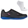Chuteira Futsal Topper Capita II + Meias - Adulto PRETO/AZUL