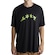 Camiseta Lost Saturn Glow In The Dark Oversized - Masculina PRETO