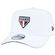 Boné Aba Curva New Era 9Forty A-Frame Futebol São Paulo - Snapback - Masculino BRANCO