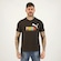 Camiseta Puma Essential Multicolor Tee - Masculina PRETO