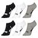 Kit de Meias Sapatilha Puma Esportiva - 6 Pares - Feminina CINZA/PRETO