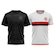 Kit 2X Camisa do Flamengo Braziline - Approval + Confirm - Masculino PRETO/BRANCO