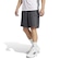 Shorts adidas Essentials Piquet 3-Stripes - Masculino CINZA CLA/PRETO