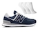 Tênis New Balance 574 V2 + 3 Pares de Meias - Masculino AZUL ESC/CINZA
