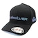 Boné Aba Curva Quiksilver Gradient Reflective - Fechado - Adulto PRETO