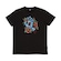 Camiseta Santa Cruz Screaming Flash Front - Masculina PRETO