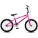 Bicicleta aro 20 Krw Bmx Cross - V-Brake - sem Marchas - Infantil ROSA/PRETO