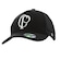Boné Aba Curva Supercap Corinthians Bordado Frontal Dora - Strapback - Adulto PRETO