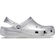 Sandália Crocs Classic Metallic Cg K Silver Metallic - Unissex CINZA