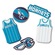 Jibbitz Crocs Nba Charlotte Hornets - 5 Unidades - Unissex BRANCO