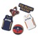 Jibbitz NBA New Orleans Pelicans - 5 Unidades - Unissex BRANCO