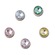 Jibbitz Pedras Coloridas Unico - Unissex BRANCO