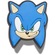Jibbitz Sonic The Hedge Hog Head Unico - Unissex BRANCO