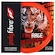 Corda para Raquete de Tênis Polyfibre Fire Rage Ribbed 17L 1.25mm - Set Individual LARANJA