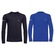 Kit Camisas Térmicas Puma Uv50+ Manga Longa - 2 Unidades - Infantil AZUL/PRETO