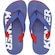 Chinelo Kenner Red Kids - Infantil AZUL/VERMELHO