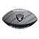 Bola de Futebol Americano Wilson Las Vegas Raiders Tailgate Nao Se Aplica