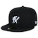 Boné Aba Reta New Era 59Fifty 3C Games Fluxo - Fechado - Masculino PRETO