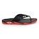 Chinelo Oakley Crowd - Masculino PRETO/VERMELHO