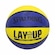 Mini Bola Basquete Spalding Lay-Up AMARELO/AZUL