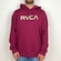 Blusão de Moletom com Capuz Rvca Fechado Big - Masculino VINHO
