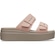 Sandália Crocs Brooklyn Sandal Lowwdg Pale Blush - Feminina ROSA