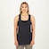 Camiseta Regata Selene Cavada - Feminina PRETO