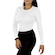 Camisa Térmica e Compressão Finta Manga Longa Uv 50 - Feminina BRANCO