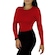 Camisa Térmica e Compressão Finta Manga Longa Uv 50 - Feminina VERMELHO