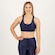 Top Fitness com Bojo Removível Selene 3D - Feminino AZUL ESCURO