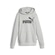 Blusão de Moletom com Capuz Puma Essentials Logo - Infantil CINZA CLARO