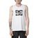 Camiseta Regata DC Shoes Crushed Glass - Masculina BRANCO