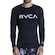 Camiseta Rvca Manga Longa Surf Big Rvca Ii Sm24 - Masculina PRETO