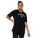 Camiseta Alto Giro Confort - Feminina PRETO/BRANCO