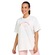 Camiseta Alto Giro Confort - Feminina BRANCO/ROSA