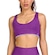Top Fitness com Bojo Alto Giro Anatômico - Feminino ROXO/AZUL